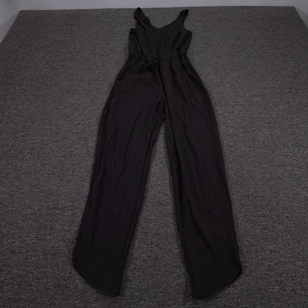 Patagonia Romper Womens Small Black Fleetwith V Neck Drawstring Quick Dry
